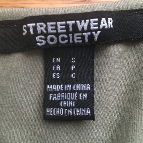 Streetwear Society Lace-up Bodysuit - Picture 2 of 3